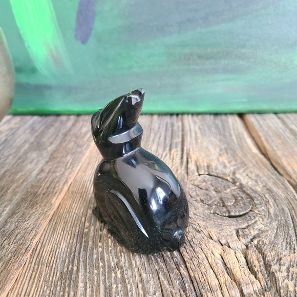 Black Onyx bunny rabbit. - Picture 4 of 6